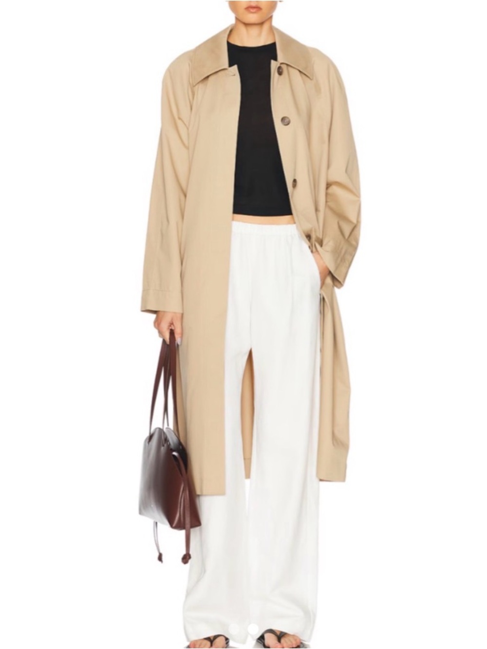 Jenni Kayne Beige Trench Coat - Picture 2 of 2